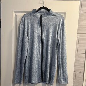 Men's Light Heathered Green Performance Jacket